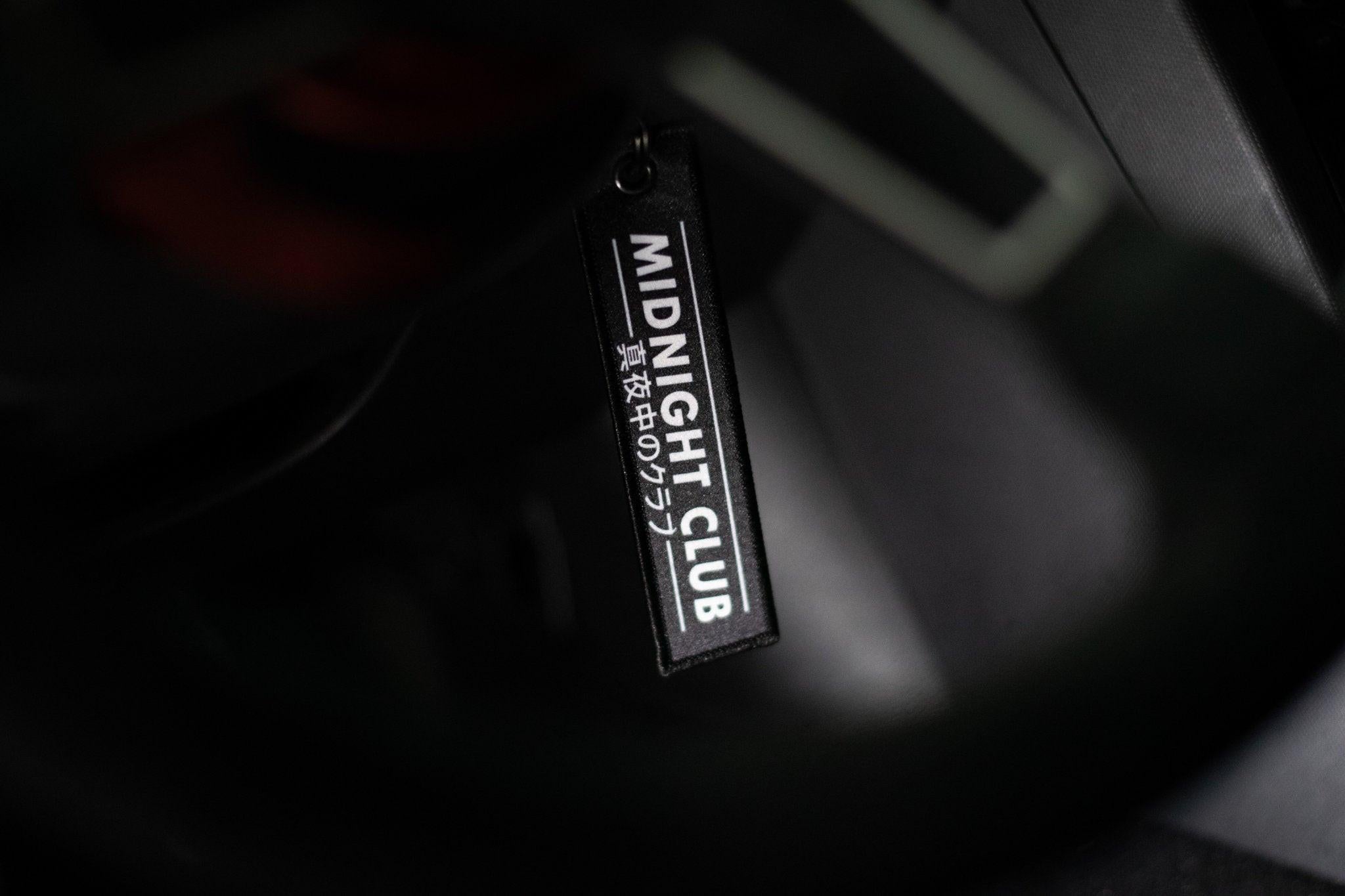 Midnight Club Oni Mask Jet Tag Keychain | BLACK |.