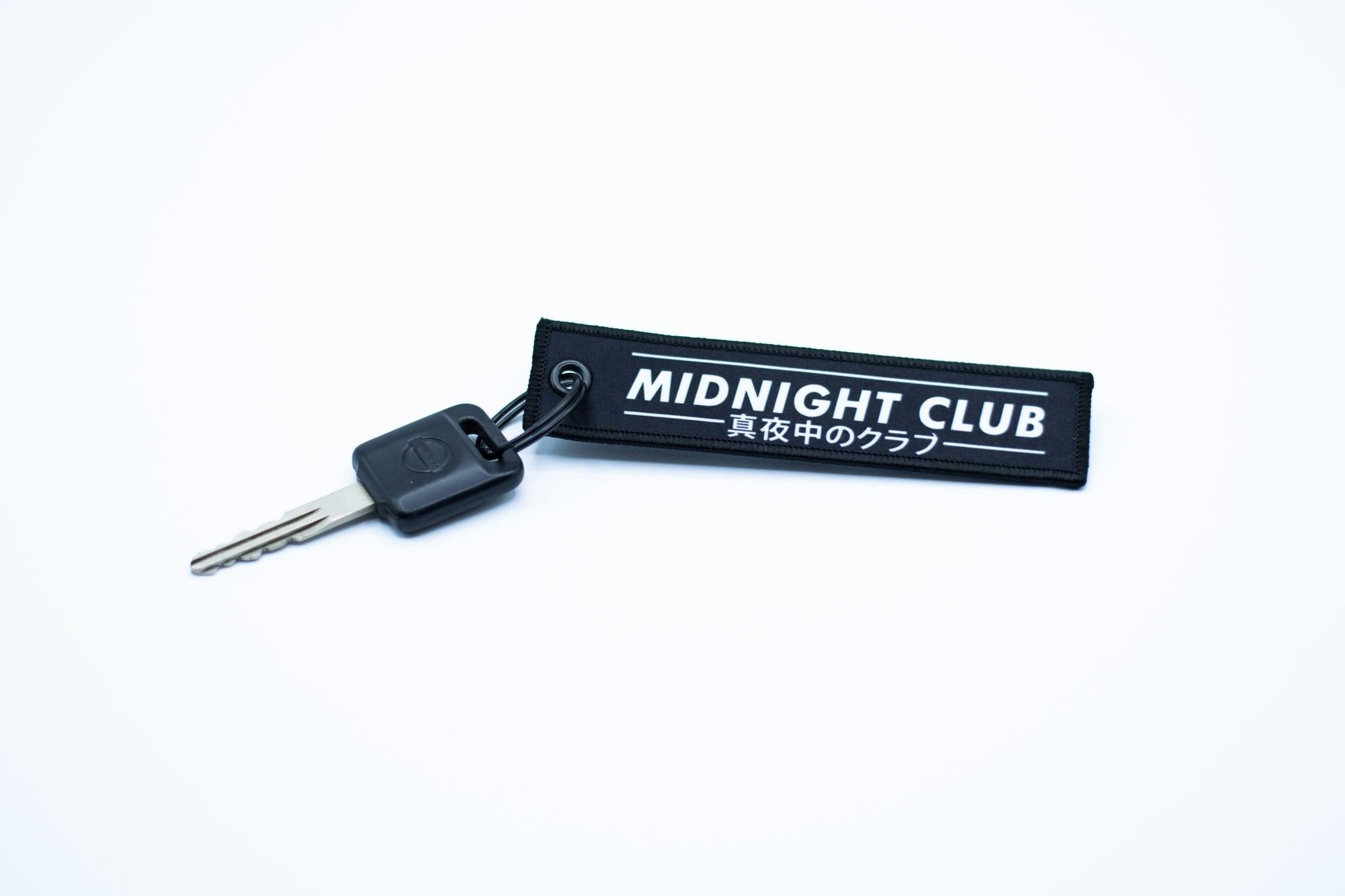 Midnight Club Oni Mask Jet Tag Keychain | BLACK |.