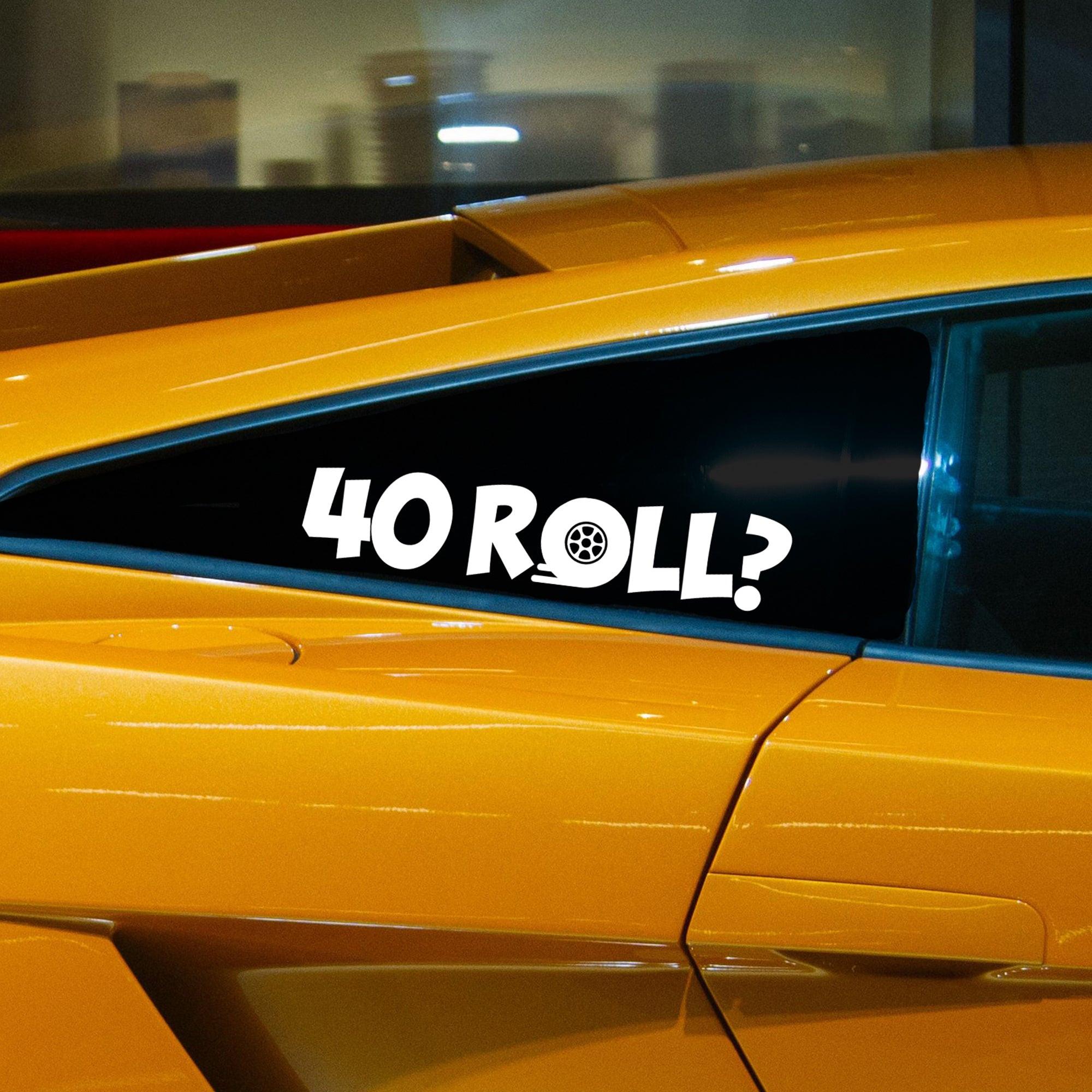 40 Roll Vinyl Decal | Street Racing.