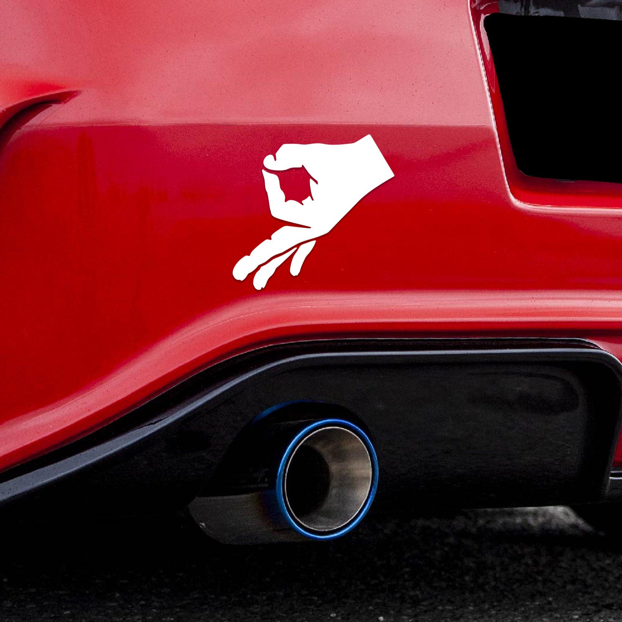 Gotcha Circle OK Meme Vinyl Decal.