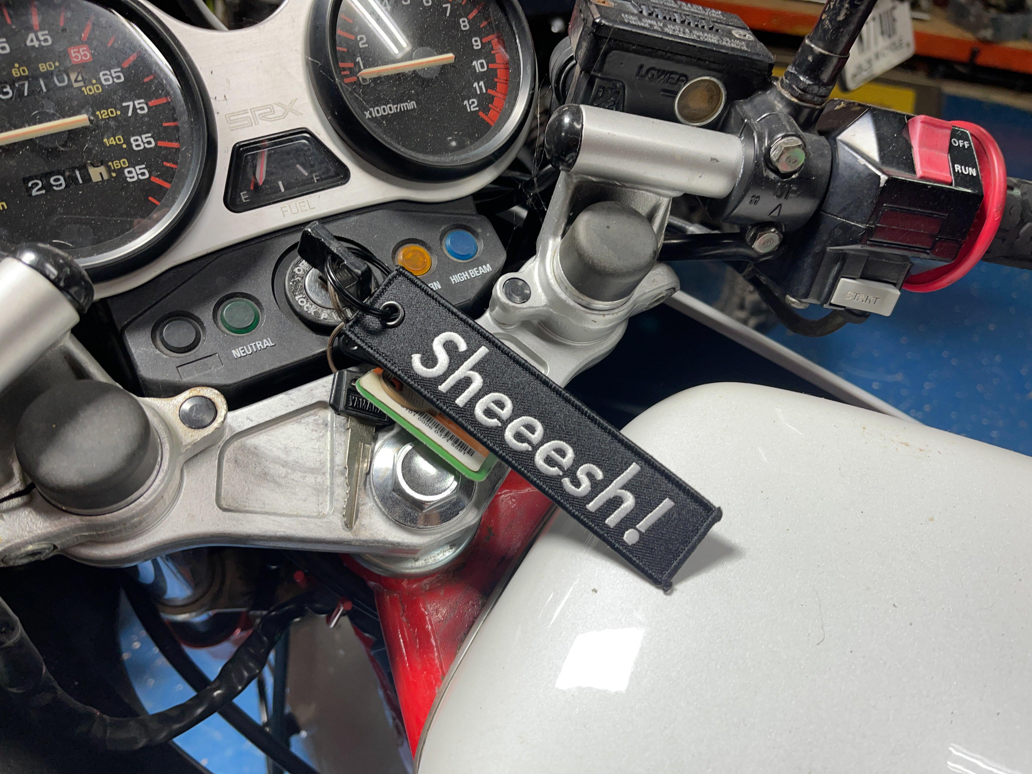 Sheesh Jet Tag Keychain | Black |.