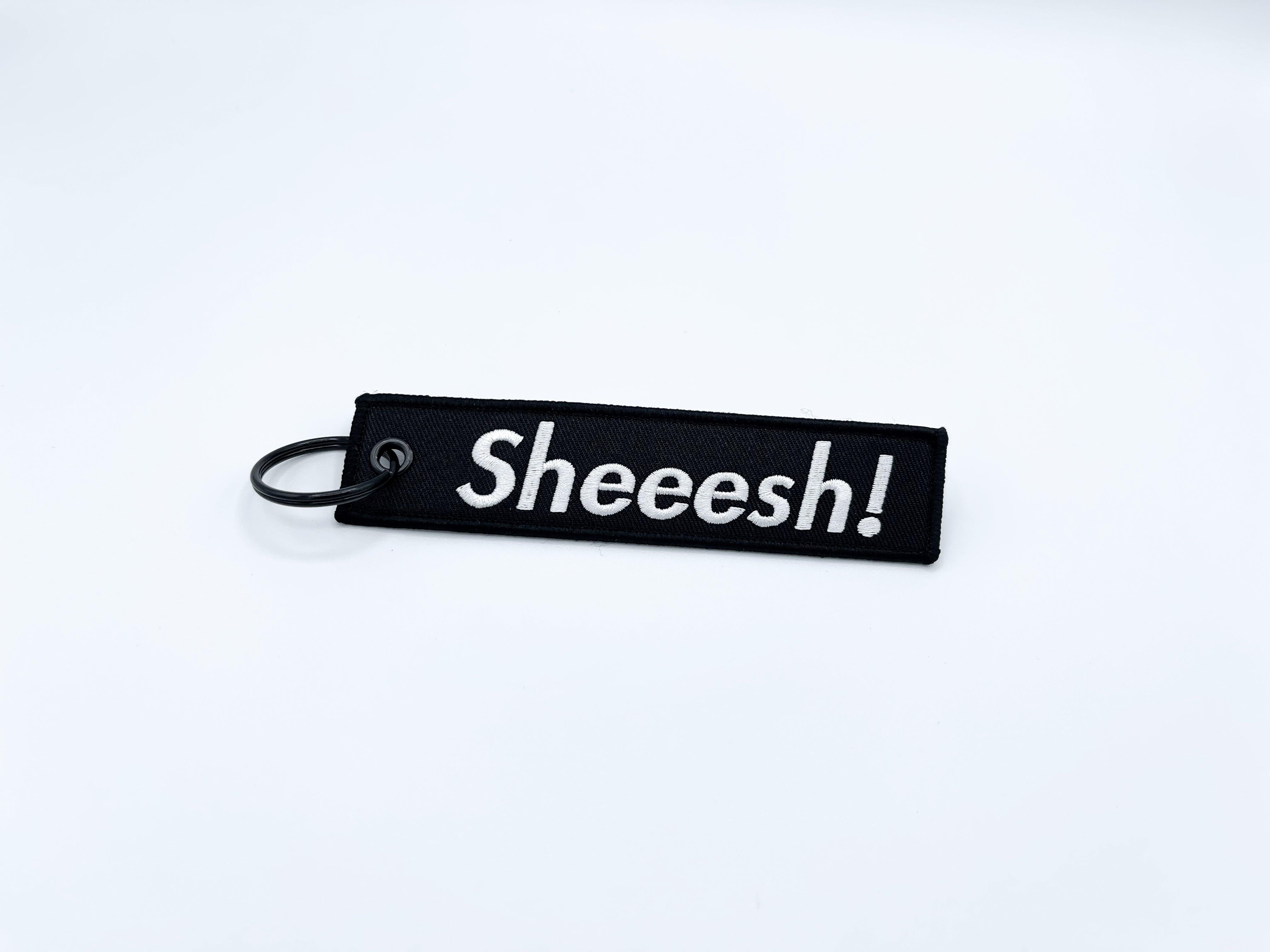 Sheesh Jet Tag Keychain | Black |.