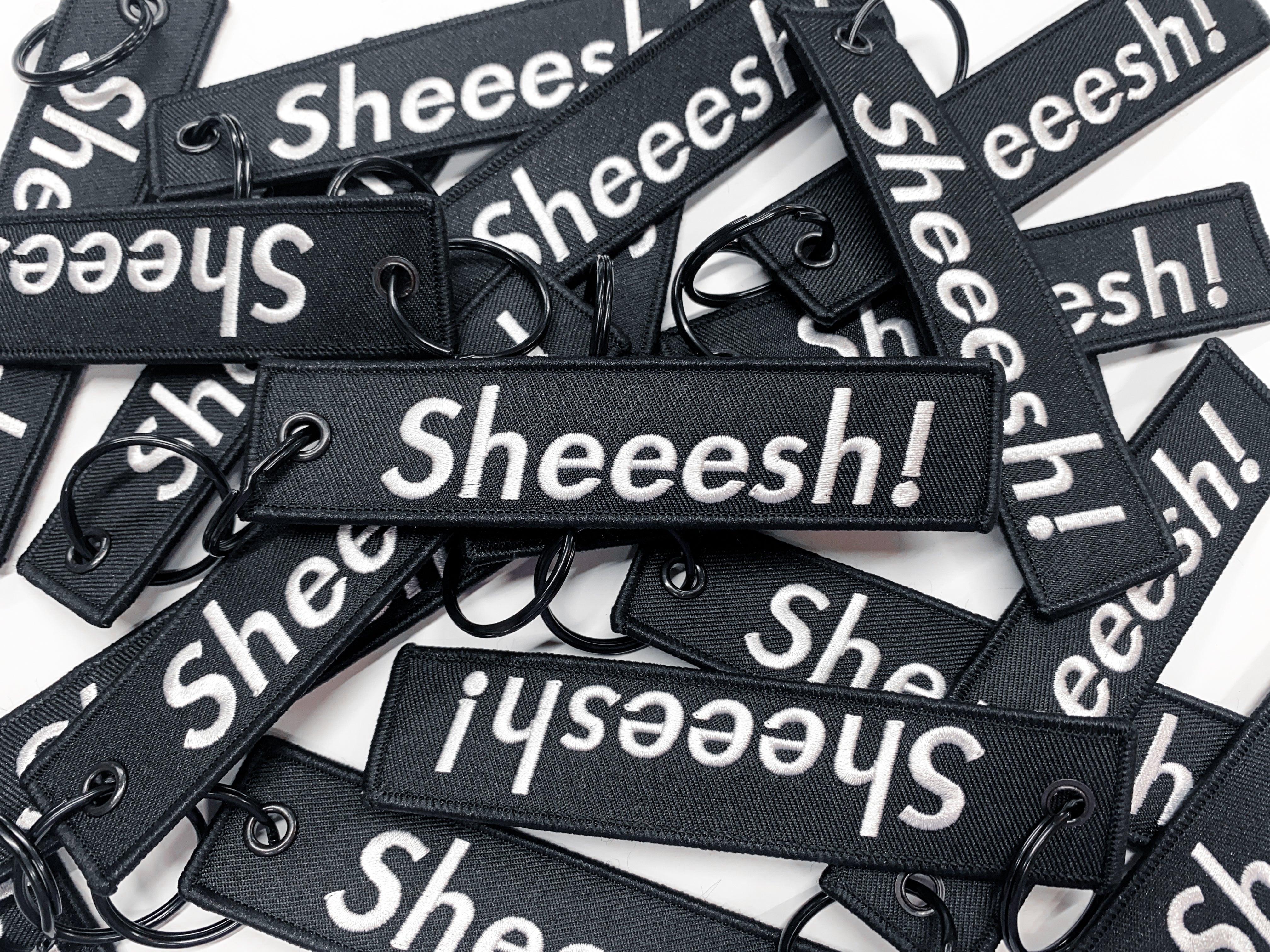 Sheesh Jet Tag Keychain | Black |.