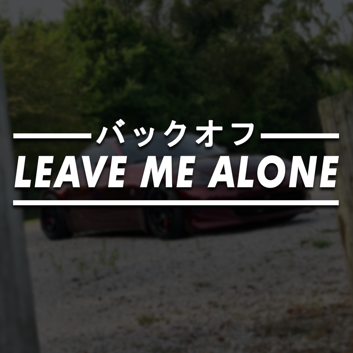 Leave Me Alone Vinyl Decal – Quantum Pro Shop