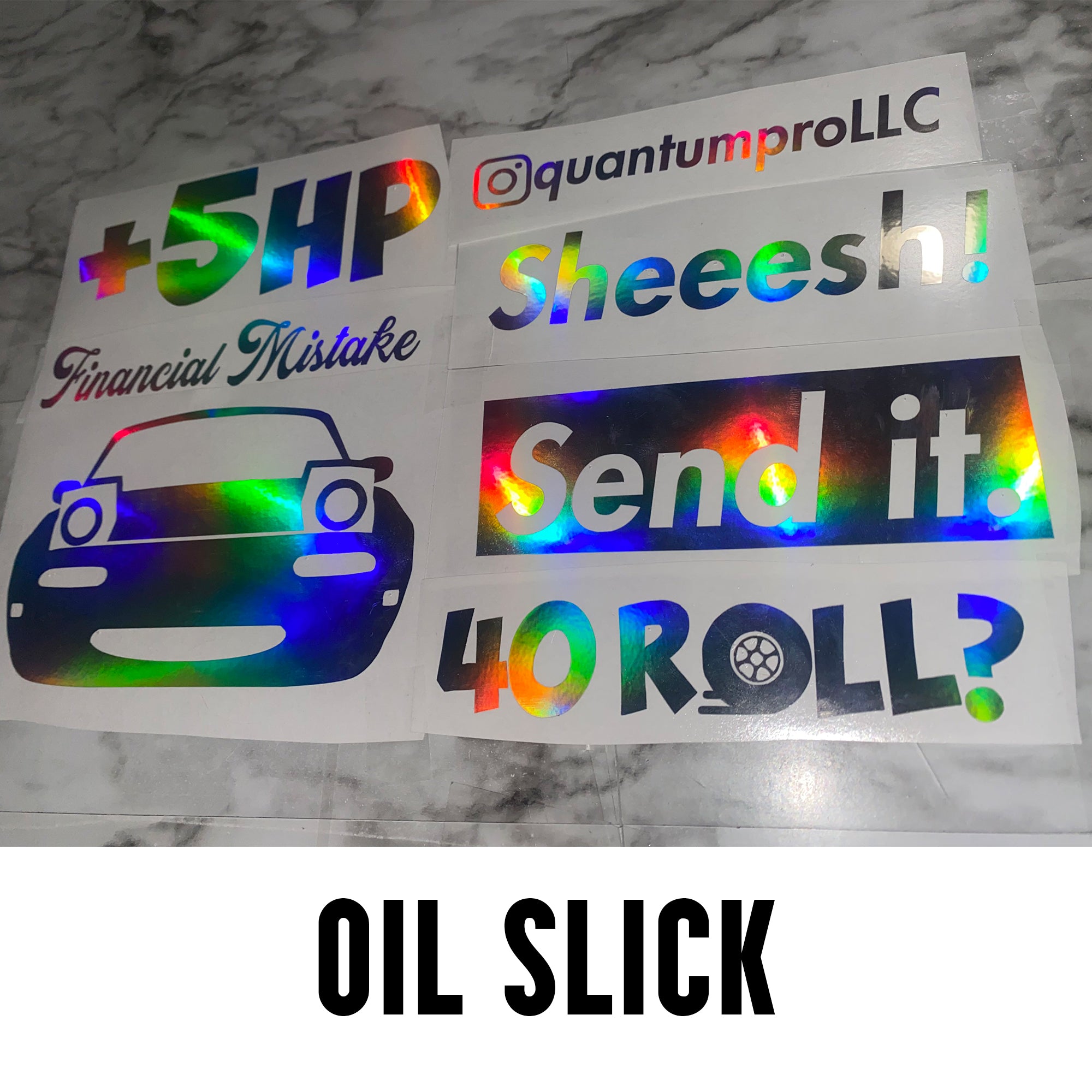 60 inches high speed vinyl sticker